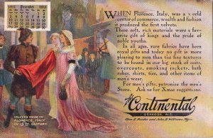 Postcard Advertising The Continental Oshkosh WI