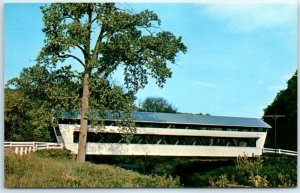 M-40349 The Johnson Covered Bridge Amanda Fairfield County Ohio