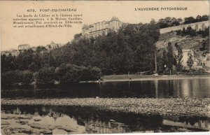 CPA PONT-du-CHATEAU Les Bords de l'Allier et le Chateau (1252664)