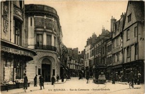 CPA BOURGES Rue du Commerce Société Générale (863375)