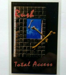 Rush Roll The Bones Backstage Pass Original 1991 Concert Tour Hard Rock Access