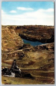 Open Pit Iron Mine In Minnesota MN UNP Unused Chrome Postcard K2
