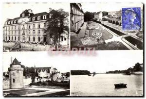 Old Postcard Vannes Chateau of Hermine Les Jardins Du Chateau of Hermine The ...