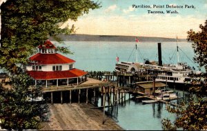 Washington Tacoma Point Defiance Park Pavilion Curteich