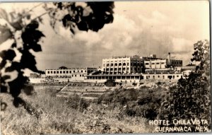 RPPC View of Hotel Chula Vista, Cuernavaca Mexico Vintage Postcard G19