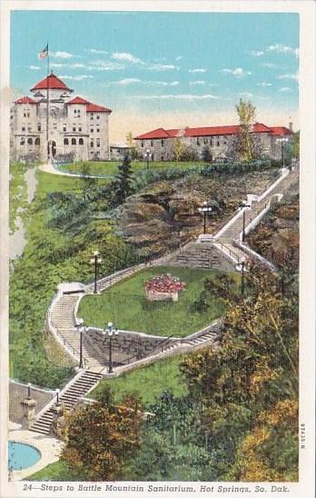 South Dakota Hot Springs Steps To Battle Mountain Sanitarium