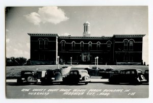 Postcard Otoe County Court House Nebraska City Nebraska RPPC Standard View Card