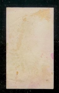 VICTORIAN TRADE CARD Heisels Campaign Gum Profile Levi Morton Stars & Eagle