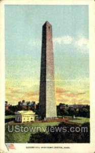 Bunker Hill Monument - Boston, Massachusetts MA  