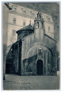 Cattaro Yugoslavia Postcard View of Church Building c1910 Posted Antique