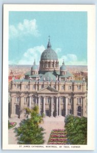 St. James Cathedral MONTREAL Canada by Thos. Farmer Postcard