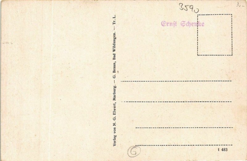 CPA AK Bad Wildungen Schloss Friedrichstein GERMANY (899746)