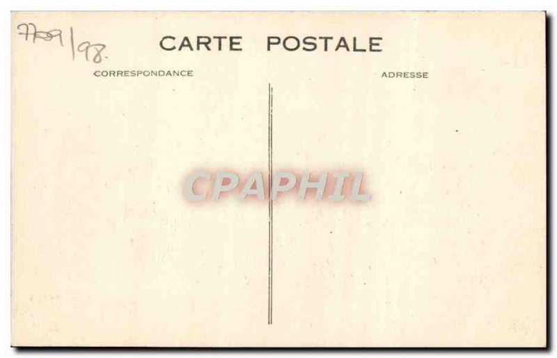 Old Postcard Deauville flowered beach Place Morny