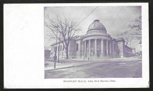 Woolsley Hall, Yale University, New Haven, Connecticut, Early Postcard, Unused