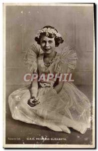 Old Postcard HRH Princess Elizabeth