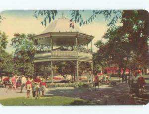 Unused Pre-1980 BANDSTAND AT KING SQUARE St. John New Brunswick NB E6858