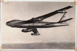 Boeing XB-47 Stratojet Bomber Plane U.S. Air Force Aviation Vintage RPPC C169