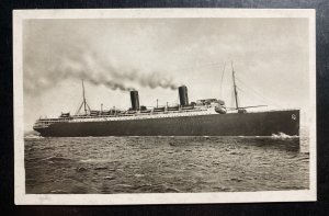 Mint Germany Real Picture Postcard RPPC Lloyd Bremen SS columbus Ship