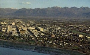 spectacular aerial view - Anchorage, Alaska AK