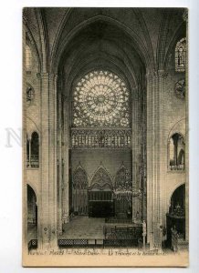 247654 FRANCE PARIS Notre-Dame Transept at Rosace nord Vintage