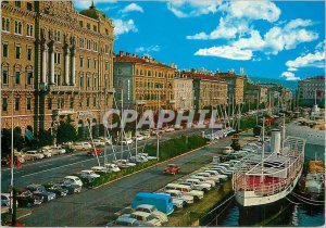 Modern Postcard Rijeka Boat