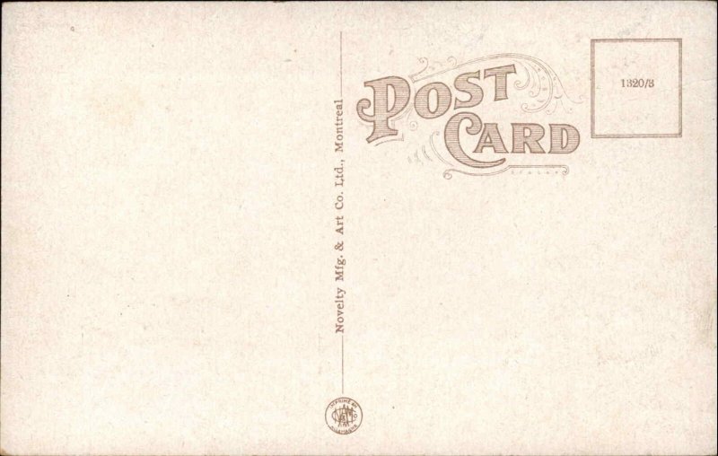 Armstrong Quebec Customs Building c1910 Vintage Postcard