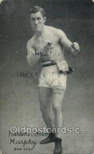 Harlem Tommy Murphy New York USA Boxer, Boxing Unused corner wear, ink markin...