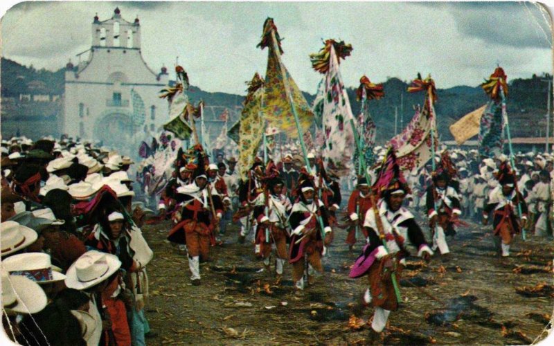 CPM AK Chiapas Danza del Fuego en el Carnaval de Chamula MEXICO (649213)