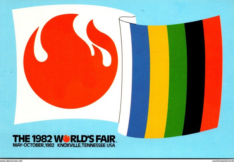 Tennessee Knoxville 1982 World's Fair Flags