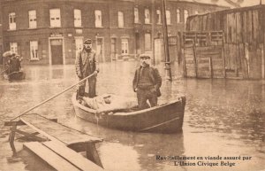 Belgium Namur Ravitaillement en Viande assure par L'Union Civique Belge 06.79