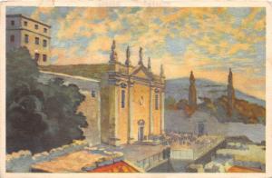 BF36060 nazareth eglise d ave maria painting  israel front/back scan
