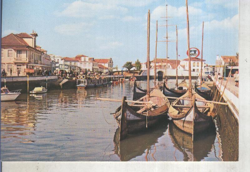 Postal 014169: Canal central de Aveiro, Portugal