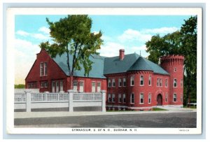 c1930's Gymnasium U. Of N. H. Durham New Hampshire NH Unposted Vintage Postcard