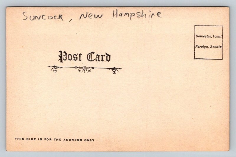 RPPC  Suncock  New Hampshire c1910    Postcard