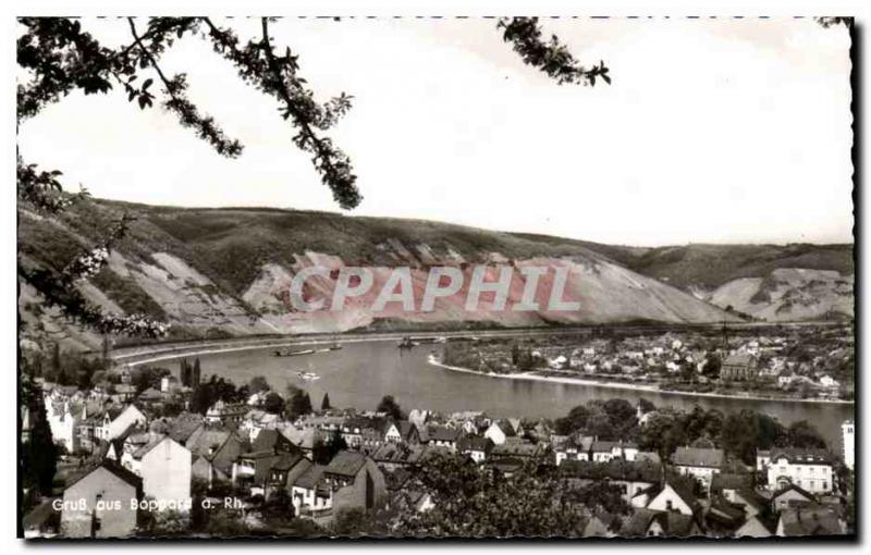 Modern Postcard Gruss aus Boppard