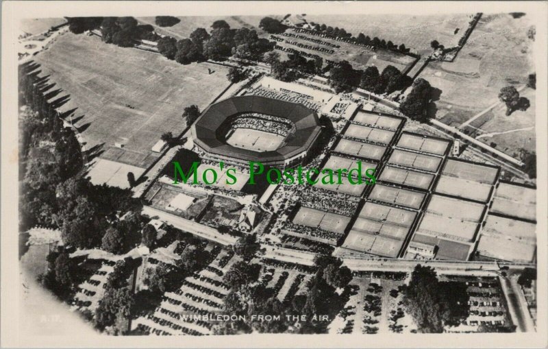 London Postcard - Sports, Tennis - Wimbledon From The Air RS27788 