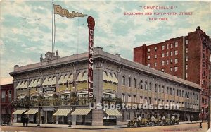 Churchill's - New York City s, New York NY  