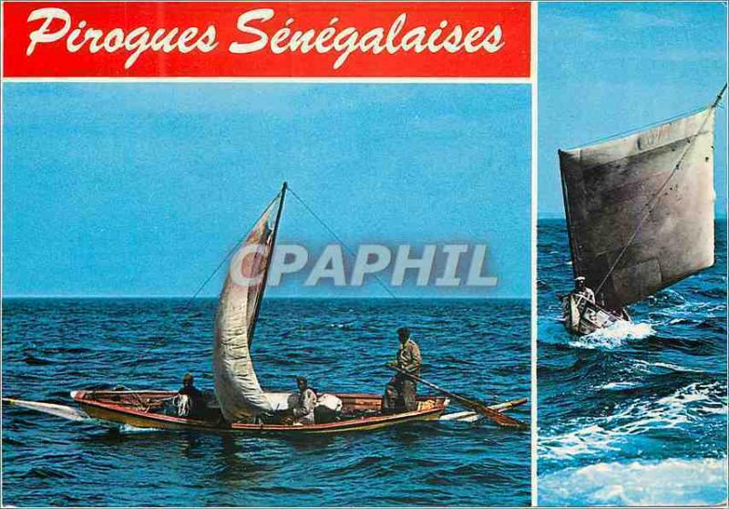 CPM Senegal Pirogue Senegalaises Bateaux