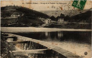CPA TARARE Barrage de la Turdine Le Dechargeoir (462653)