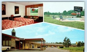 SMITHFIELD, North Carolina NC~ Roadside Motel SMITHFIELD MOTOR INN 1985 Postcard