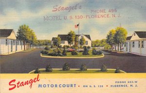 Stangel Motor Court On U.S. 130 - Florence, New Jersey NJ