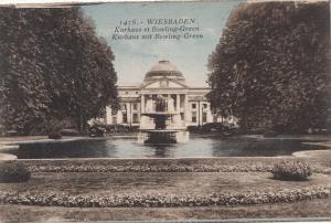 BF19283 wiesbaden kurhaus et bowling green germany  front/back image