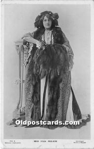 Miss Julia Neilson Theater Actor / Actress Postal Used Unknown 