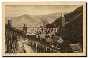 Old Postcard Bacharach