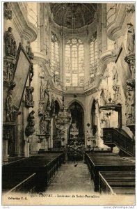 CPA TROYES Intérieur de St-Pantaleon (722994)