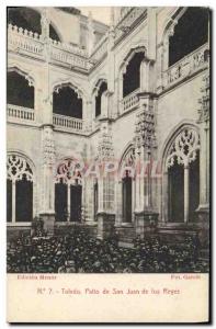 Postcard Old Toledo Patio de San Juan de los Reyes