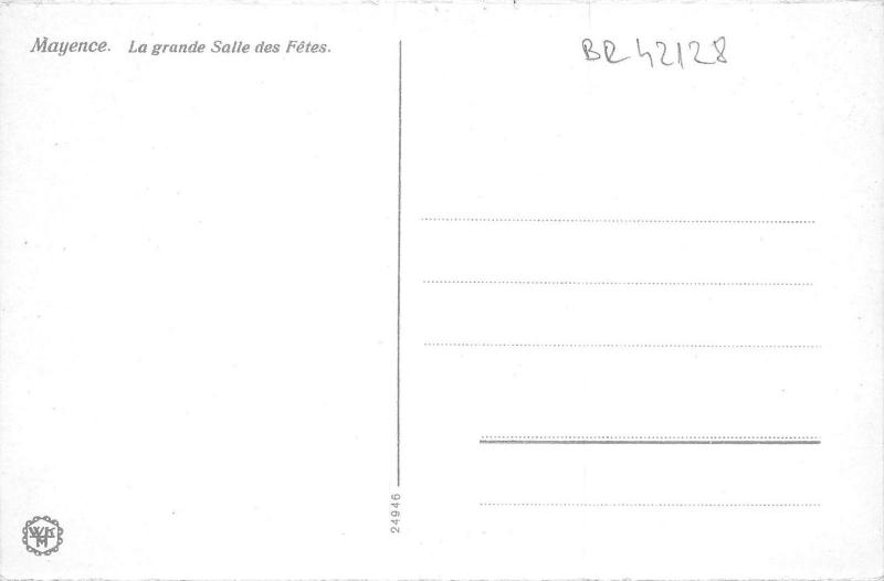 BR42128 Stadthalle Mainz germany