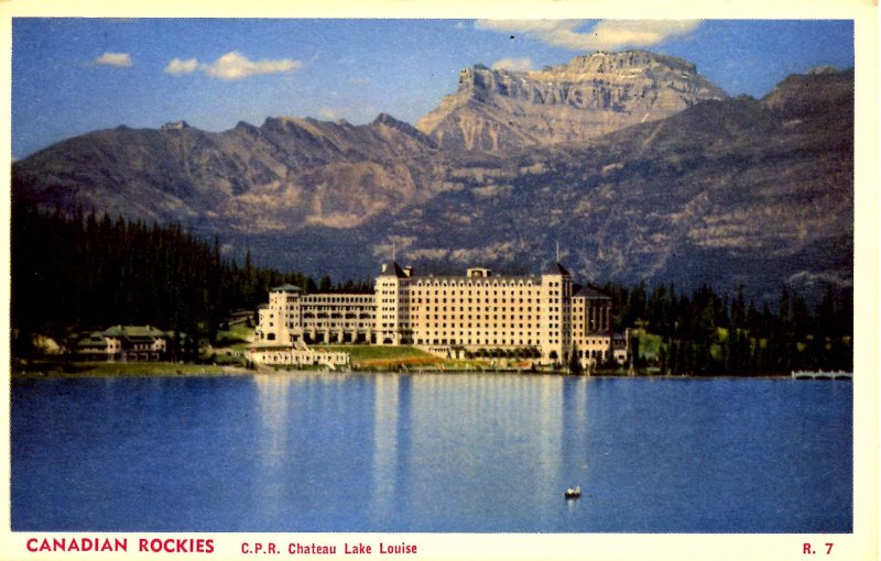 Canada - Alberta, Lake Louise. CPR Chateau