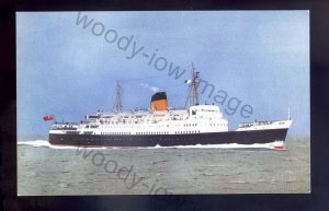 f2300 - British Railways Ferry - Duke of Rothesay - built 1956 - postcard
