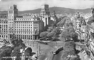 BR11881 Barcelona Paseo de Gracia tram tramway spain